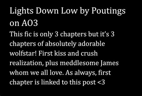 wolfstar ao3|wolfstar fic recs.